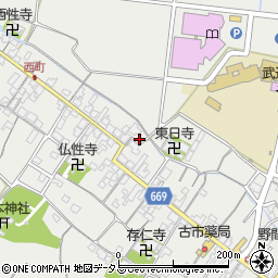 三重県津市芸濃町椋本590周辺の地図