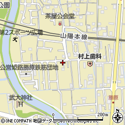 兵庫県姫路市勝原区宮田305周辺の地図