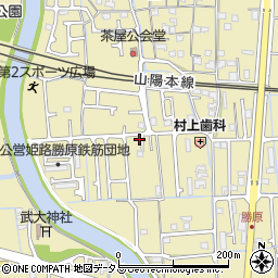 兵庫県姫路市勝原区宮田305-2周辺の地図