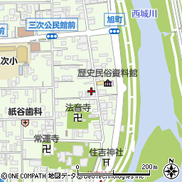 新川時計店周辺の地図