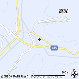 広島県神石郡神石高原町高光3177-2周辺の地図