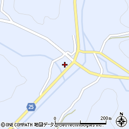 広島県神石郡神石高原町高光1671-2周辺の地図