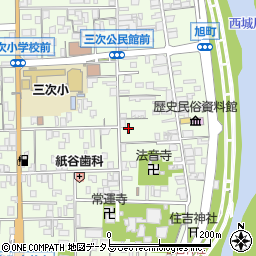 広島県三次市三次町1525周辺の地図