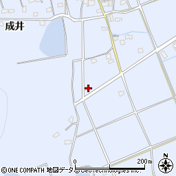 兵庫県加古川市志方町成井391-2周辺の地図