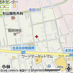 静岡県浜松市浜名区小林1512周辺の地図