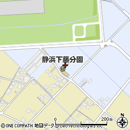 焼津市立　静浜幼稚園下藤分園周辺の地図