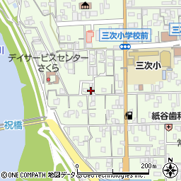 広島県三次市三次町1887周辺の地図