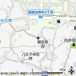 兵庫県神戸市北区八多町柳谷844周辺の地図