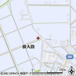 兵庫県加古川市志方町（横大路）周辺の地図