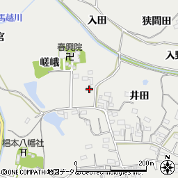愛知県豊橋市石巻本町（嵯峨）周辺の地図