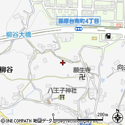 兵庫県神戸市北区八多町柳谷845-1周辺の地図