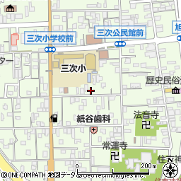 広島県三次市三次町1900周辺の地図