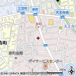 兵庫県宝塚市泉町25周辺の地図