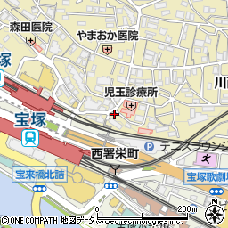 行政書士永井弘行事務所周辺の地図
