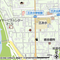 広島県三次市三次町1890周辺の地図