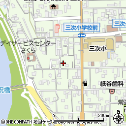 広島県三次市三次町1888周辺の地図