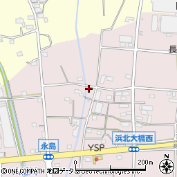 静岡県浜松市浜名区永島1167周辺の地図