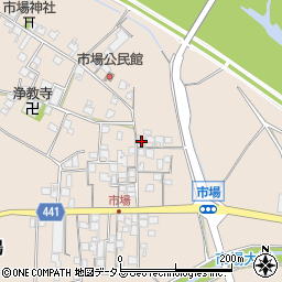 兵庫県たつの市揖保川町市場776周辺の地図