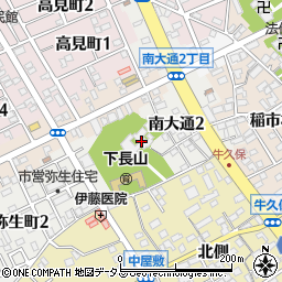 上善寺周辺の地図