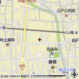 兵庫県姫路市勝原区山戸253周辺の地図