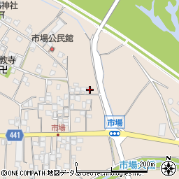 兵庫県たつの市揖保川町市場774周辺の地図