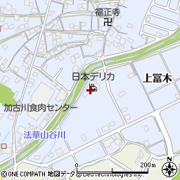 兵庫県加古川市志方町上冨木541-1周辺の地図