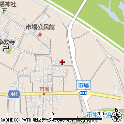 兵庫県たつの市揖保川町市場778周辺の地図
