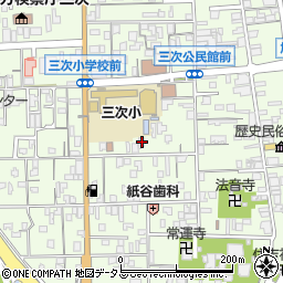 広島県三次市三次町1899周辺の地図