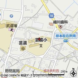 三重県津市芸濃町椋本5047周辺の地図