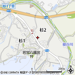 山口晃商店周辺の地図