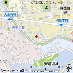 宝塚シャルム中山寺周辺の地図