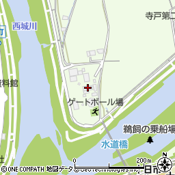 寺戸浄水場周辺の地図