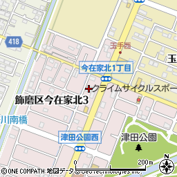 ニチイケアセンター飾磨周辺の地図