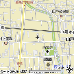 兵庫県姫路市勝原区山戸254周辺の地図