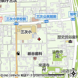 広島県三次市三次町1902周辺の地図