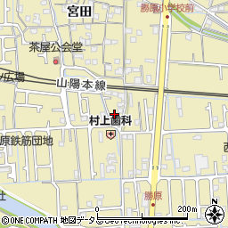 兵庫県姫路市勝原区宮田325周辺の地図