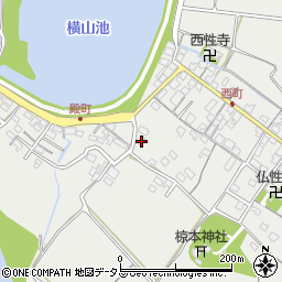 三重県津市芸濃町椋本437周辺の地図
