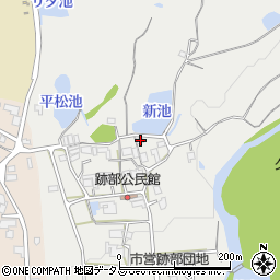 兵庫県三木市跡部266周辺の地図