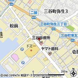 千賀周辺の地図
