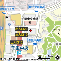 中尾眼科医院周辺の地図
