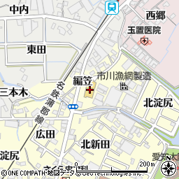 ココカラファイン形原店周辺の地図