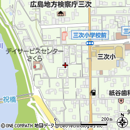 広島県三次市三次町1860周辺の地図