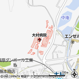 大村病院（樹光会）周辺の地図
