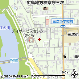広島県三次市三次町1885周辺の地図