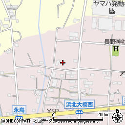 静岡県浜松市浜名区永島1123周辺の地図