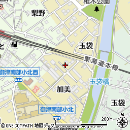 愛知県豊川市御津町御馬加美118周辺の地図