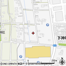 静岡県磐田市下神増45周辺の地図