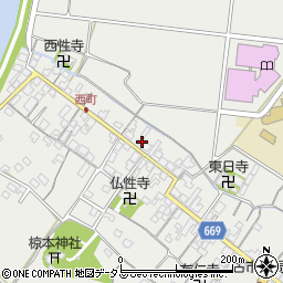 三重県津市芸濃町椋本570周辺の地図