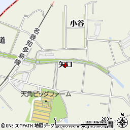愛知県美浜町（知多郡）上野間（矢口）周辺の地図