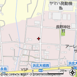 静岡県浜松市浜名区永島1126周辺の地図